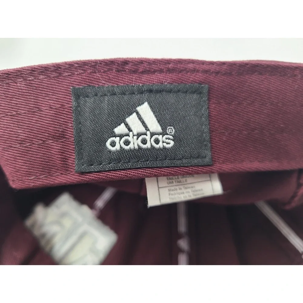 Texas A&M University Aggies Adidas SEC Strapback Adjustable Hat‎ Cap NCAA Maroon